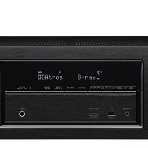 Denon AVRX2400H 7.2 Channel AV Receiver with Built-in HEOS wireless technology, Works with Alexa